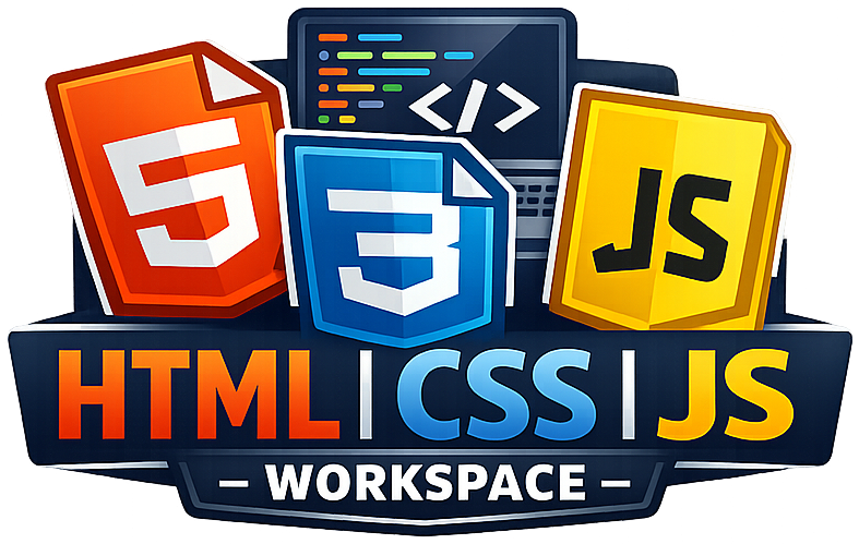 Logo do HTML, CSS e JS